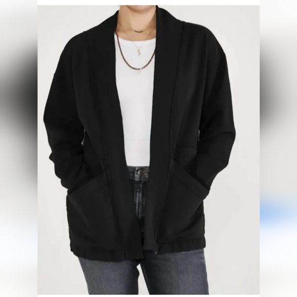 Etica Mattia mixed media jacket size L - Picture 1 of 3